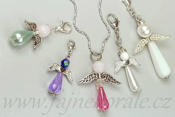 Plastové korálky voskované, imitace perel, kapka (hruška) 19x8mm, 20 ks - krémově bílá