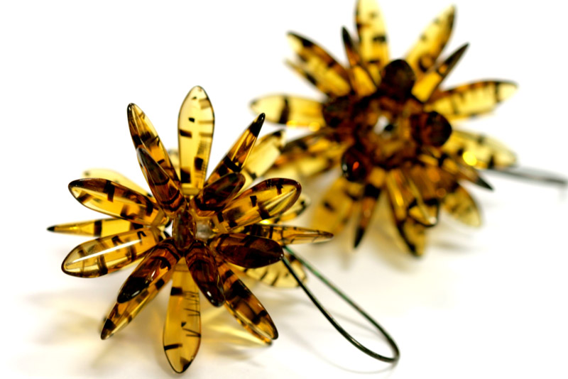 Náušnicový háček zavírací 25 mm, galva stříbro, 1 pár (ČR)