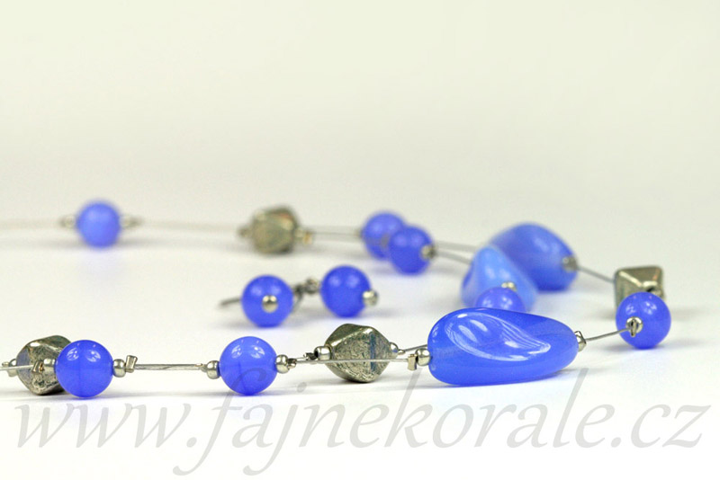 Ocel-nylonové lanko průměr 0,40 mm, barva platina, 1 m
