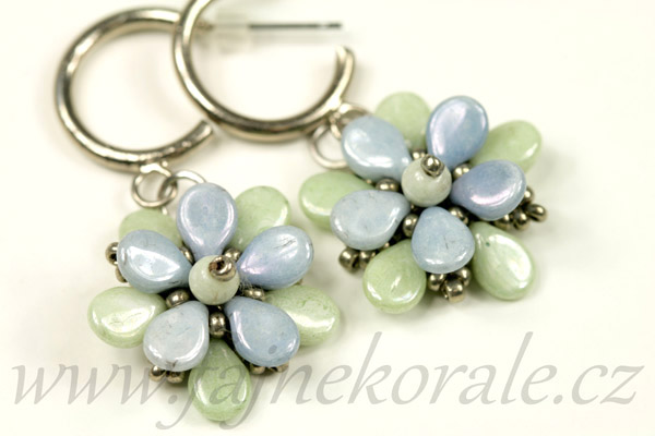 Náušnicové kroužky (kreoly) 16 mm + očko 4 mm, galva stříbro, 1 pár (ČR)