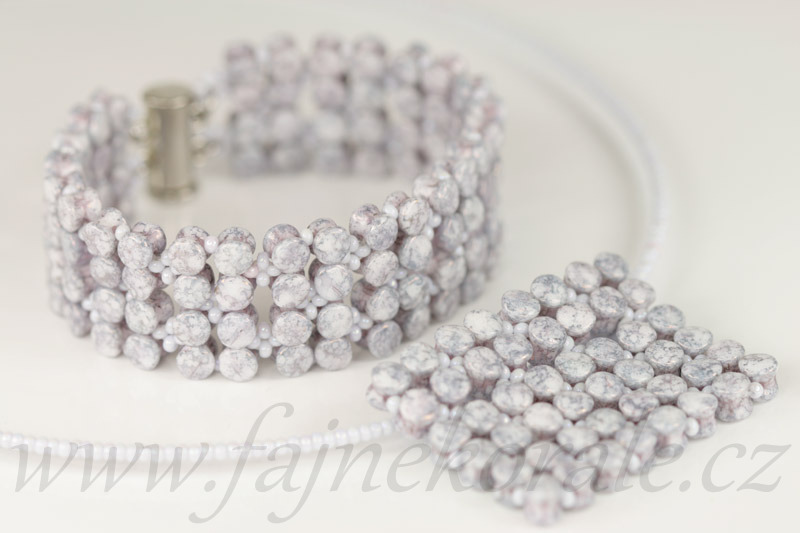 TOP Rokajl Preciosa 10/0 (2,2 - 2,4 mm) RH, bal. 20 g - sytá fialová lila, rainbow (24420)