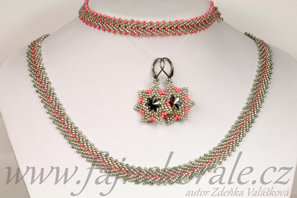 Rokajl Preciosa 11/0 (2,0 - 2,2 mm) RH, bal. 50 g - sytý růžový listr, malina