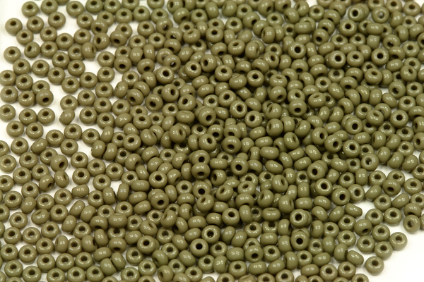 PRECIOSA rokajl 10/0 (2,2 - 2,4 mm) RH, bal. 50 g - sytá hnědošedá