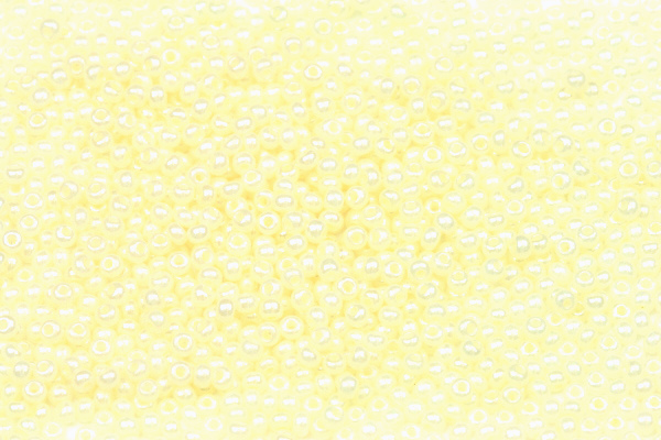 TOP Rokajl Preciosa 11/0 (2,0 - 2,2 mm) RH, 20 g - Ceylon, světle žlutý listr (47102)