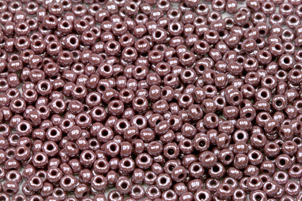 TOP Rokajl Preciosa 8/0 (2,8 - 3,2 mm) RH, 20 g - sytá fialová s listrem, Sfinx (28020)