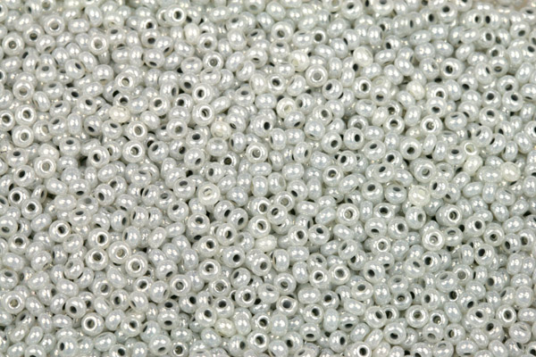 Rokajl Preciosa 10/0 (2,2 - 2,4 mm) RH, bal. 50 g - šedá, Ceylon grey