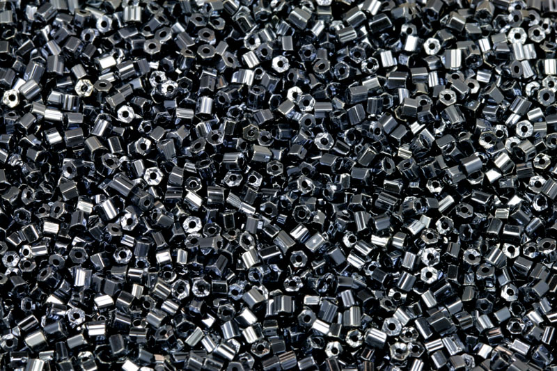 PRECIOS dvoukrátky (2cuts) 10/0 (2,0 - 2,2 mm) RH, bal. 50 g - černá, listr Sfinx