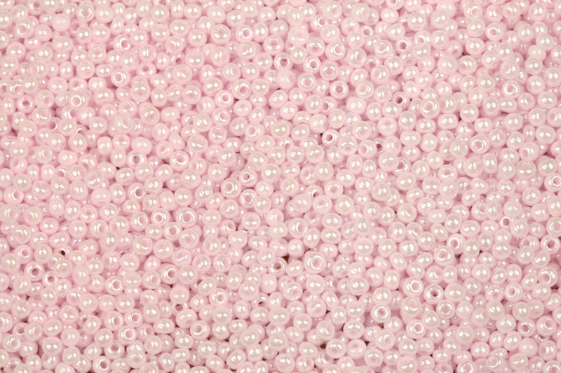 Rokajl Preciosa 11/0 (2,0 - 2,2 mm) RH, bal. 50 g - sytá růžová pastel, sfinx (78420)