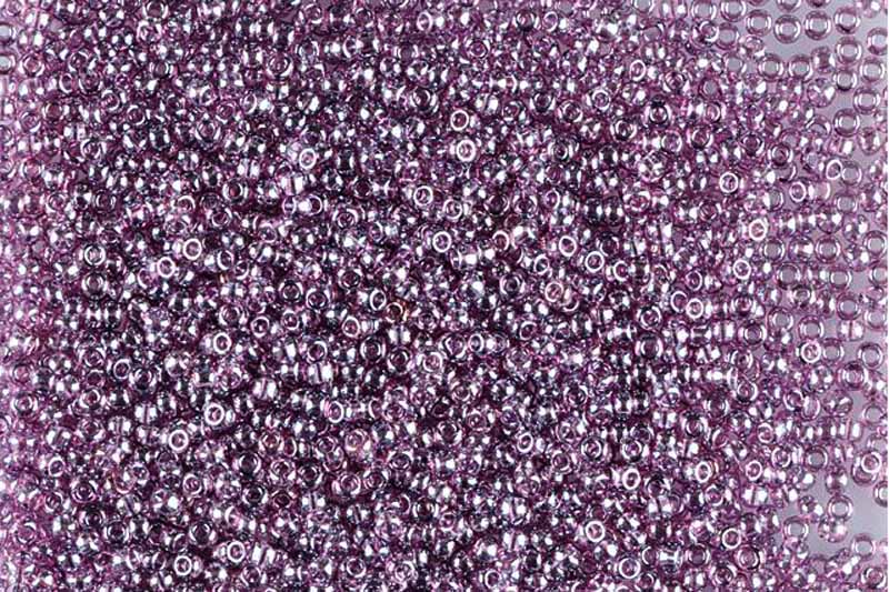 TOP PRECIOSA rokajl 10/0 (2,2 - 2,4 mm) RH, bal. 50 g - světlý ametyst, sfinx (26010)