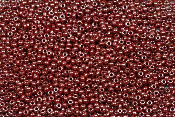 PRECIOSA rokajl 11/0 a 10/0 (2,0 - 2,4 mm) RH, bal. 50 g - sytá hnědá, sfinx