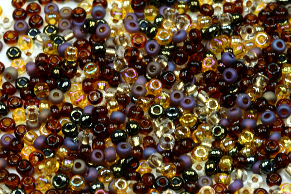 PRECIOSA rokajl MIX 8/0 (2,8 - 3,2 mm), bal. 50 g