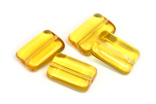 Mačkaný obdélník 15x10 mm, 11 ks/16 cm