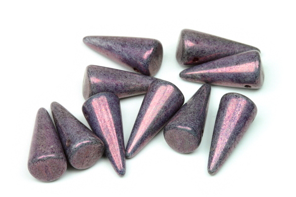 Mačkaný trn Spike 6x14 mm, 5 ks - fialový listr Vega
