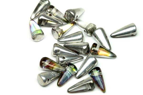 Mačkaný trn Spike 5x10 mm, 10 ks - pokov Sfinx na krystalu