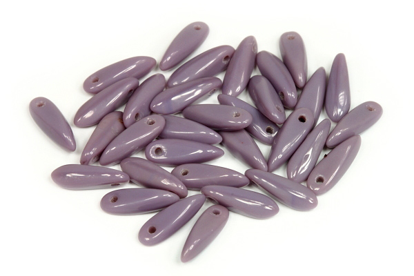 Mačkané jazýčky 3x11 mm, 35 ks - sytá fialová