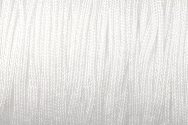 Nylonová šňůrka vázací, průměr 0,8 mm, cívka 90 m - bílá