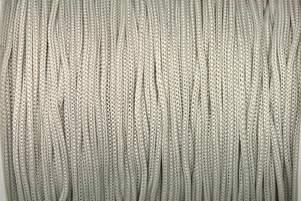Nylonová šňůrka vázací, průměr 0,8 mm, metráž 1 m - šedá