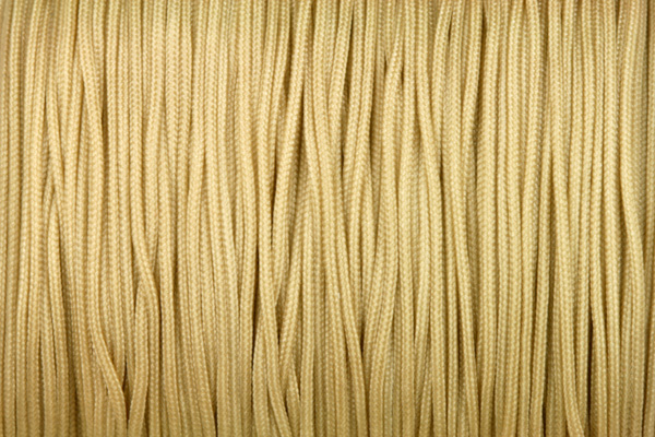 Nylonová šňůrka vázací, průměr 0,8 mm, cívka 90 m - velbloudí, světle hnědá