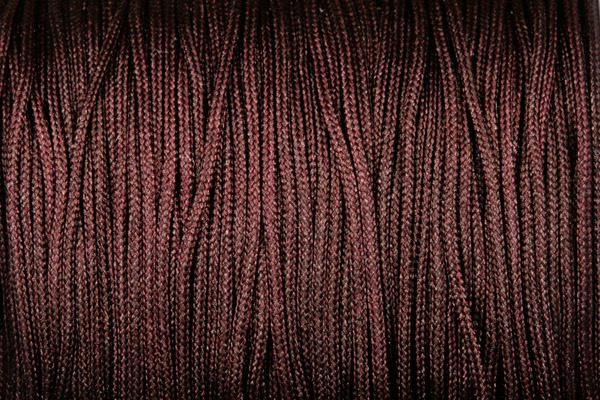 Nylonová šňůrka vázací, průměr 0,8 mm, cívka 90 m - tmavě hnědá