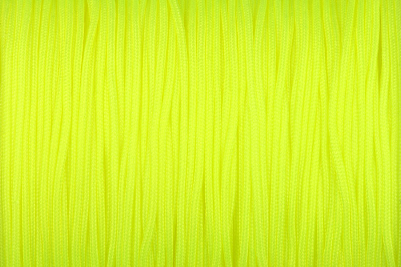 Nylonová šňůrka vázací, průměr 0,8 mm, metráž 1 m - žlutá NEON
