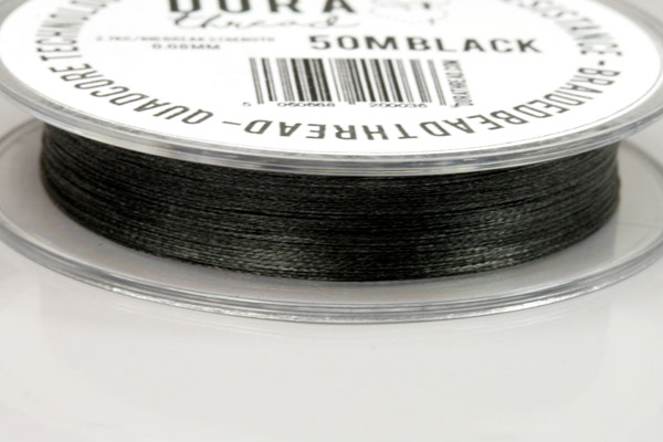 DURAThread™ 0,08 mm, cívka 50 m - černá (black)