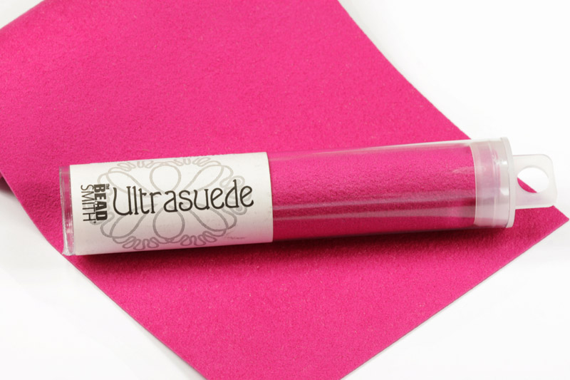 Ultrasuede - profi semišový podklad, 21,6x10,8 cm, bal. tuba - fuchsiová růžová (fuchsia)