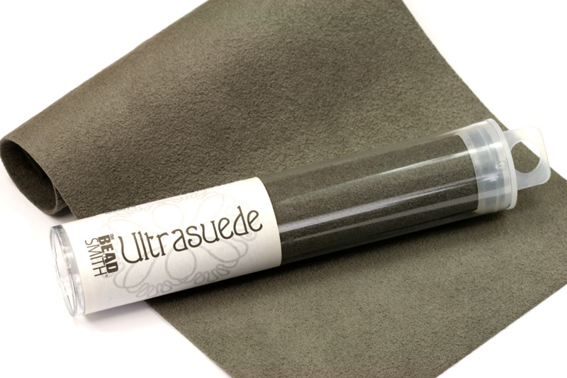 Ultrasuede - profi semišový podklad, 21,6x10,8 cm, bal. tuba - šedá (executive grey)