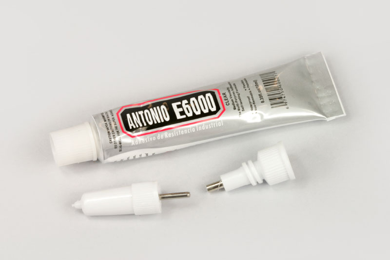 Lepidlo E6000 Antonio na bižuterii, tuba 10 ml s přesným aplikátorem