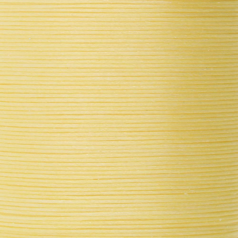 K.O. nylonová korálkovací nit, cívka 50 m, světle žlutá (yellow)
