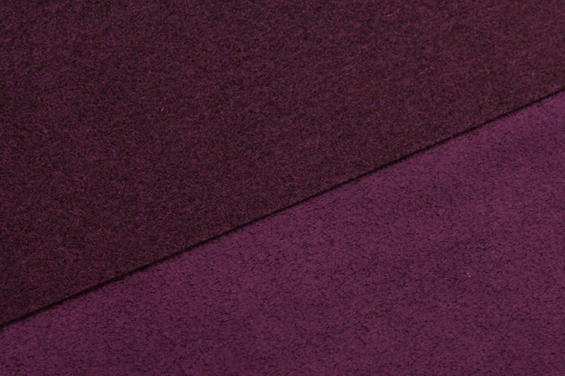 Ultrasuede - profi semišový podklad, 21,6x21,6 cm, 1 ks - fialová (violine)