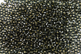 PRECIOSA rokajl 11/0 (2,0 - 2,2 mm) SH, bal. 50 g - transparentní šedá, SL