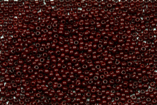 PRECIOSA rokajl 11/0 (2,0 - 2,2 mm) RH, bal. 50 g - sytá tmavě hnědá