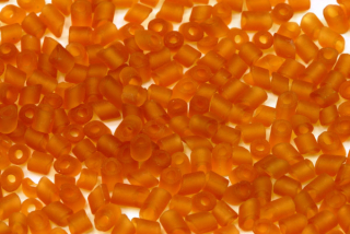 PRECIOSA Pipes-RH, šikmý váleček 3,0 mm, bal. 50 g - matný topaz (hnědá)