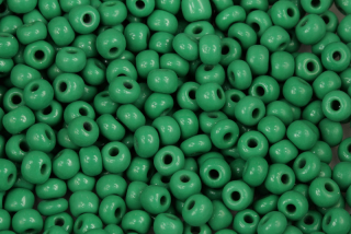 PRECIOSA rokajl 4/0 (4,8 - 5,3 mm) RH, bal. 50 g - sytá zelená