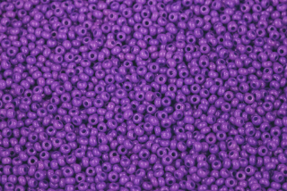 PRECIOSA rokajl 10/0 (2,2 - 2,4 mm) RH, bal. 50 g - fialová, solgel alabastr