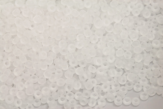 TOP PRECIOSA rokajl 8/0 (2,8 - 3,2 mm) RH, bal. 50 g - matný krystal (00050)