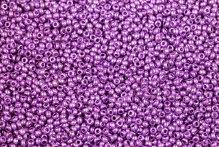 PRECIOSA rokajl 10/0 (2,2 - 2,4 mm) RH, bal. 50 g - metalická fialová