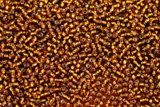 PRECIOSA rokajl 8/0 (2,8 - 3,2 mm) RH, bal. 50 g - transp. hnědý topaz, SL