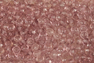 Broušené korálky slavík 3x5 mm, 50 ks/16 cm - transparentní světlejší ametystově fialová