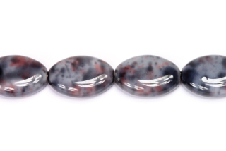 Smáčená perle, šváb 16x11 mm, 10 ks/16 cm