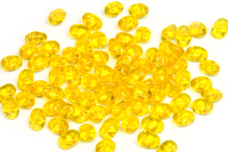 Matubo Superduo™ 2,5x5 mm, bal. 10 g - transparentní jantarově žlutá