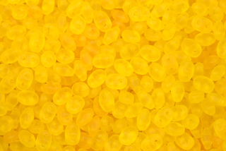 Matubo Superduo™ 2,5x5 mm, bal. 10 g - transparentní jantarově žlutá matná