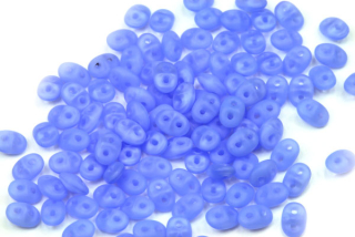 Matubo Superduo™ 2,5x5 mm, bal. 10 g - safírově modrý opál matný