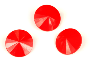 MATUBO™ Rivoli 16 mm - Korál, sytá korálově červená (Coral)