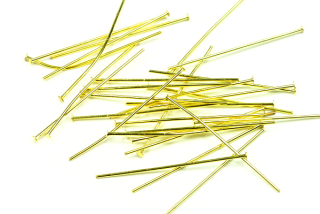 Ketlovací nýt 32 mm, barva zlatá, 50 ks (ČR)