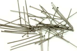 Ketlovací nýty 32 mm, galva starostříbro, 100 ks (ČR)