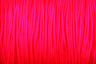 Nylonová šňůrka vázací, průměr 0,8 mm, metráž 1 m - růžová NEON