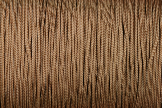 Nylonová šňůrka vázací, průměr 0,8 mm, metráž 1 m - hnědá, tlumená šedohnědá