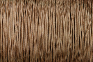 Nylonová šňůrka vázací, průměr 0,8 mm, metráž 1 m - hnědá, tlumená hnědá, kávová