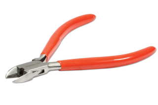 Bižuterní kleště štípací boční, The Beadsmith - červené